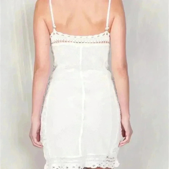 COACHELLA Festival Crochet Mini Dress - Picture 2 of 4